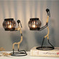 VintageMan - Retro Elegante Kaarsenhouder voor Interieur