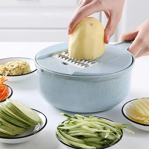 ChopMaster 3-in-1 Groentesnijder - Snijd, Hak & Snipper