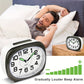 TravelTime Clock – Stille Wekker met LED Nachtlicht