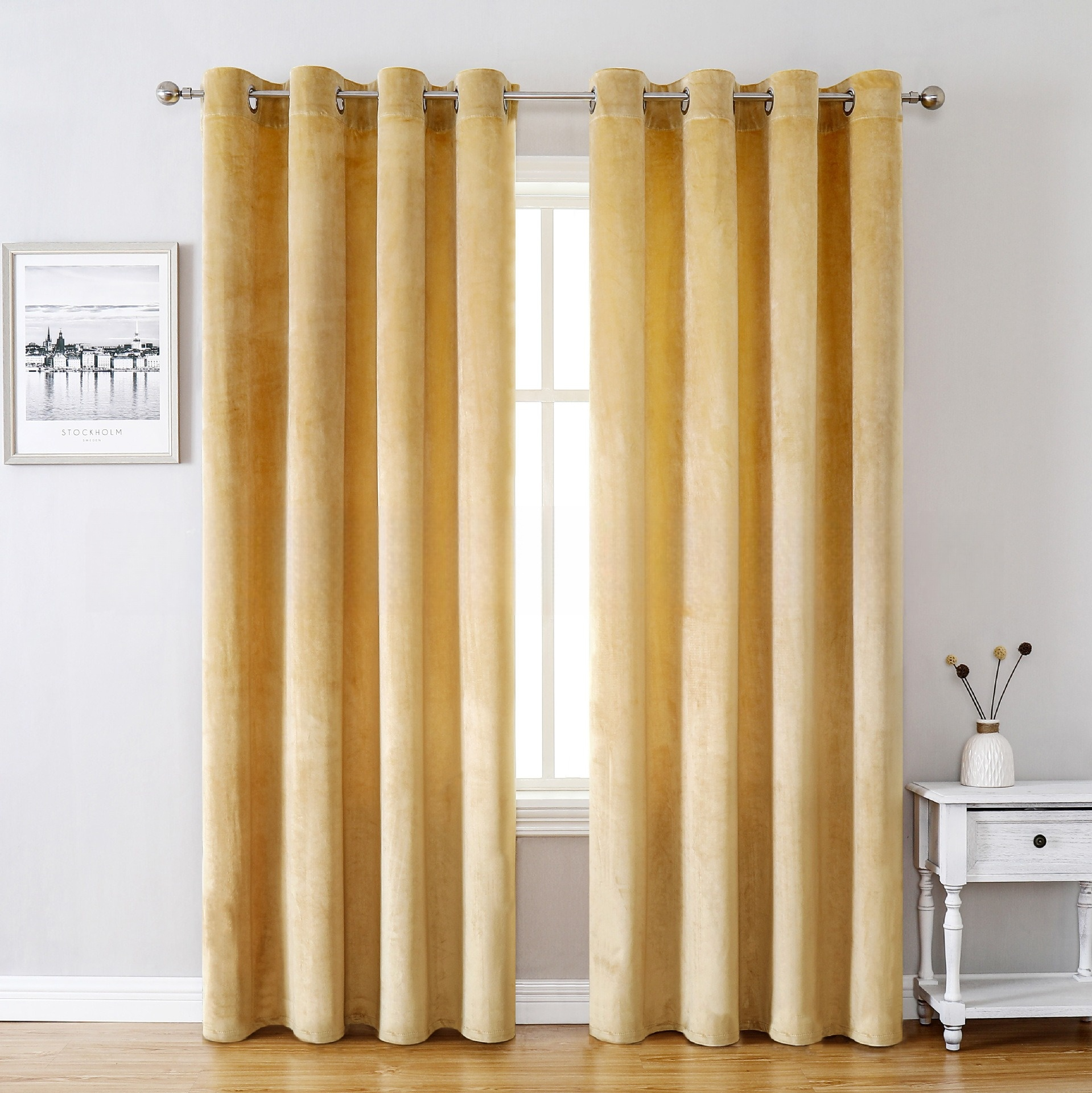 VelvetEase Curtains - Luxe Thermische Velours voor Optimaal Comfort