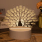LumiPauw - Creatieve USB LED Bureaulamp