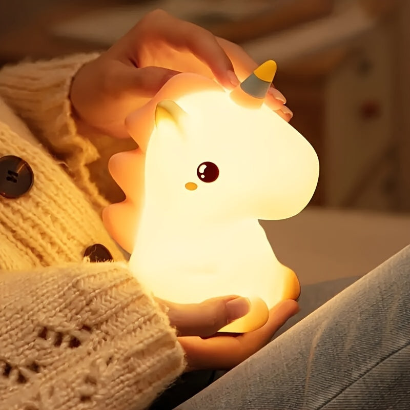 UnicornGlow Night Light - Kleurrijk LED Lampje met Bescherming