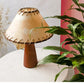 HeritageGlow Lamp – Klassieke Houten Tafellamp