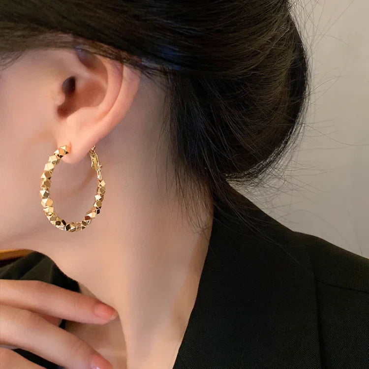 Elegant Nina Hoop Earrings