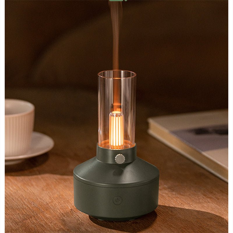 GlowMist - Sfeervolle Aromatherapie Diffuser met Nachtlicht