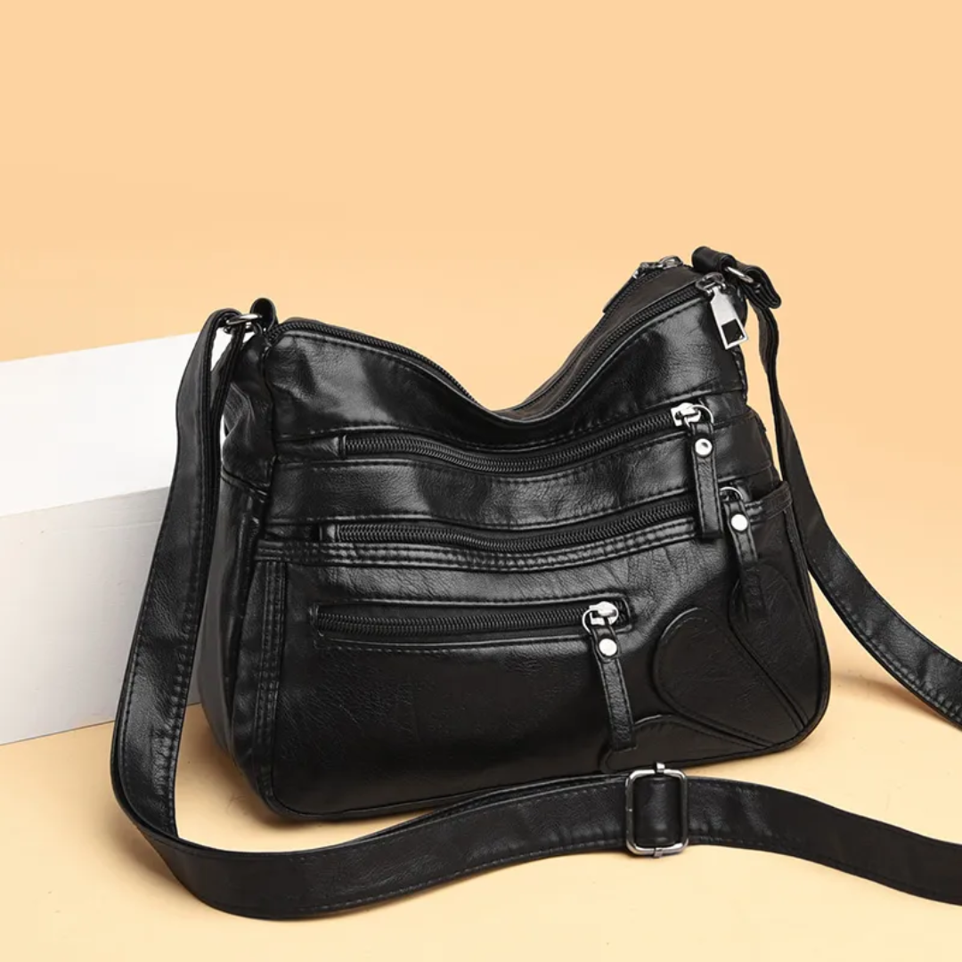 Carly Messenger Bag – Vintage Stijlvolle Schoudertas