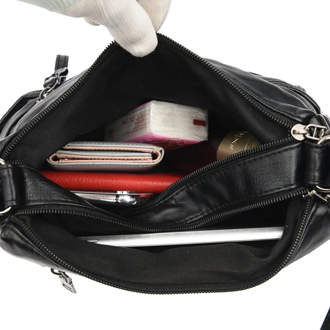 Carly Messenger Bag – Vintage Stijlvolle Schoudertas