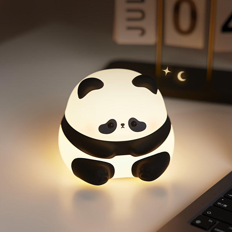 PandaGlow - Grote LED Panda Nachtlamp met Oplaadbare Batterij