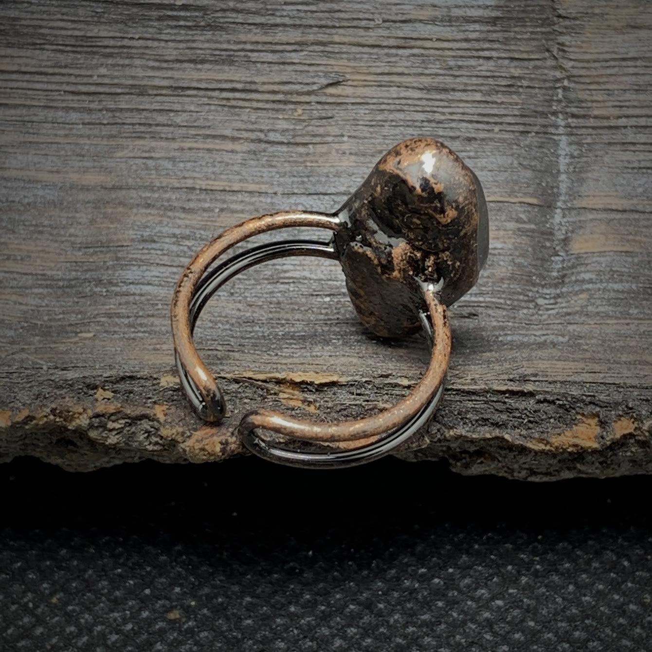 Elegant Natuurlijke Geboortestenen Ring - Selina