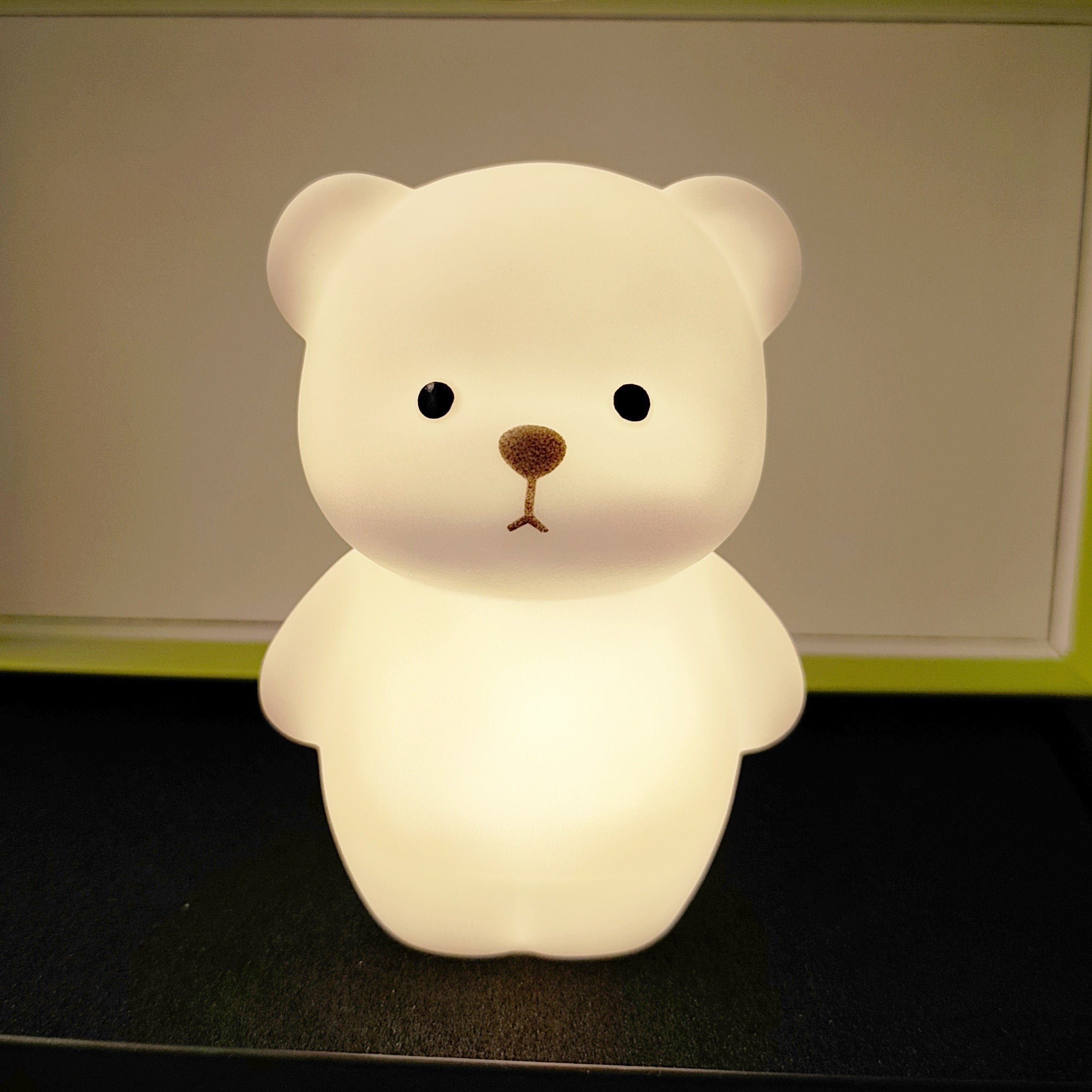 RusticBear - Beren Nachtlamp met LED Verlichting