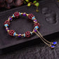 Selina's Natural Garnet Bracelet - A Touch of Elegance