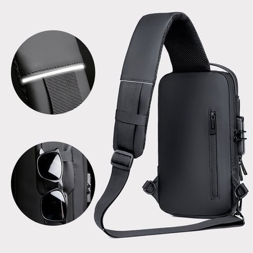 UrbanGuard Crossbody - Stijlvolle en Veilige Schoudertas