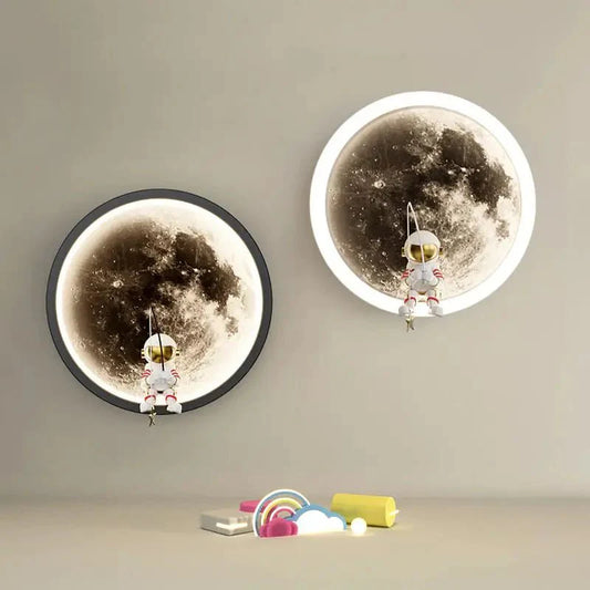Spacelume - Maan LED Wandlamp