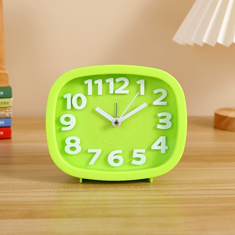 TimeSquare Clock - Stijlvolle 3D Vierkante Wekker