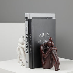 AbstractSculpt - Unieke Boekensteunen voor Stijlvol Interieur
