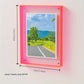 AcrylicFrame – Modern Verticaal Fotolijst voor Tafel en Muur