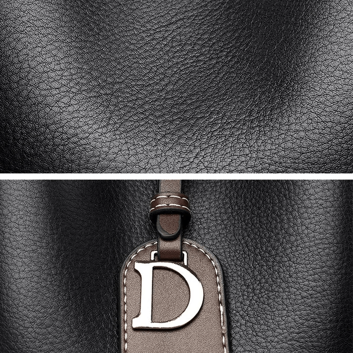 LuxeCarry - Elegante Leren Schoudertas met Veel Ruimte