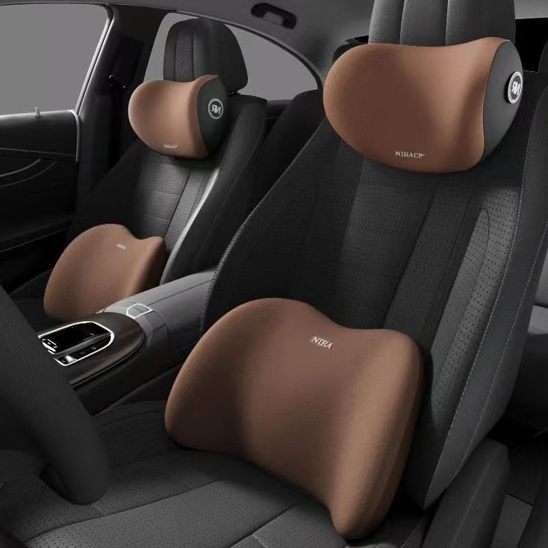 DriveEase - Luxe Kussenset voor Optimaal Reiscomfort