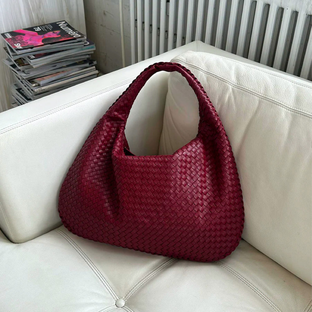 WeaveLux Bag - Elegante Dames Schoudertas met Ruimte