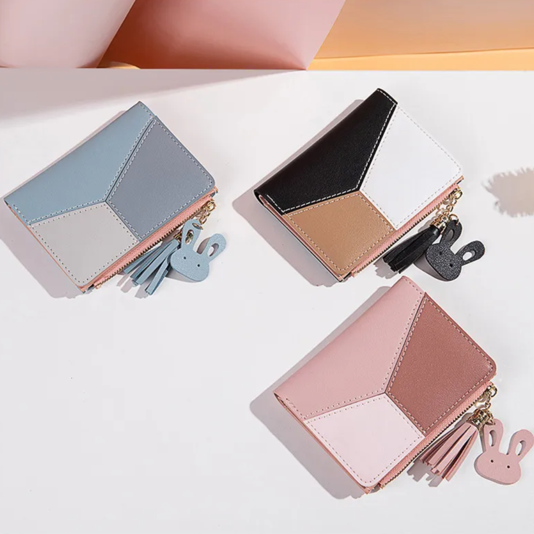 ChicPocket – Mini Portemonnee met Trendy Kwastje