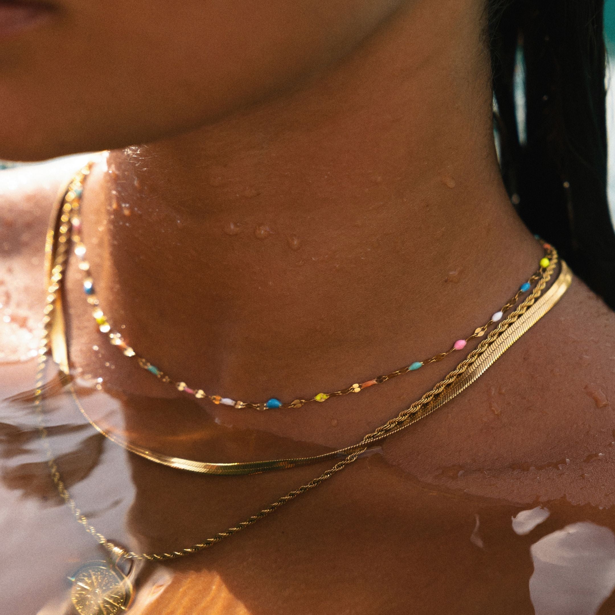 Selina's Stunning Rainbow Choker