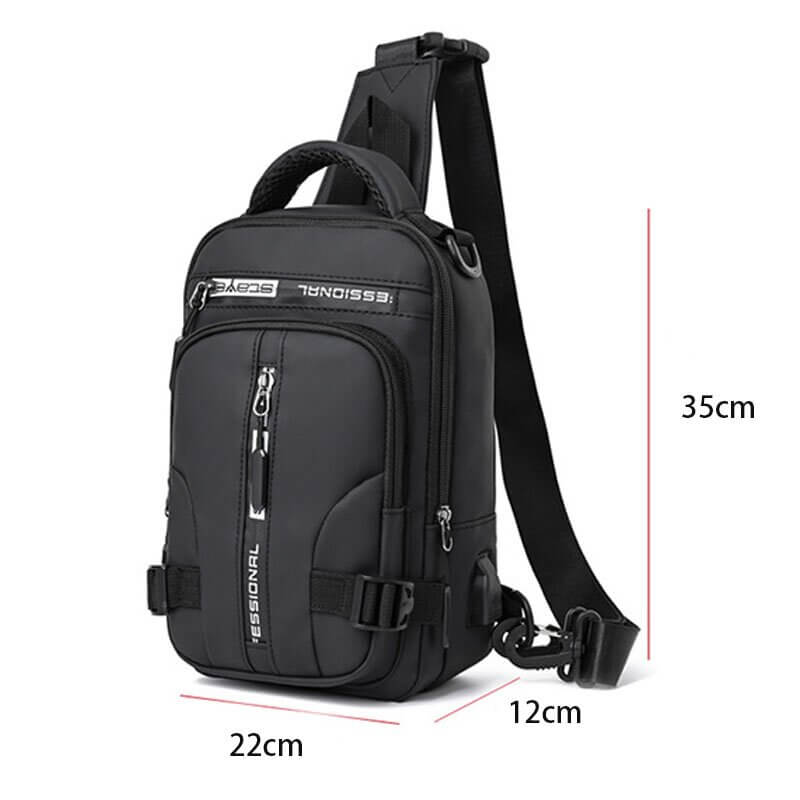 CityTrek Bag - Stijlvolle Waterdichte Oxford Crossbody