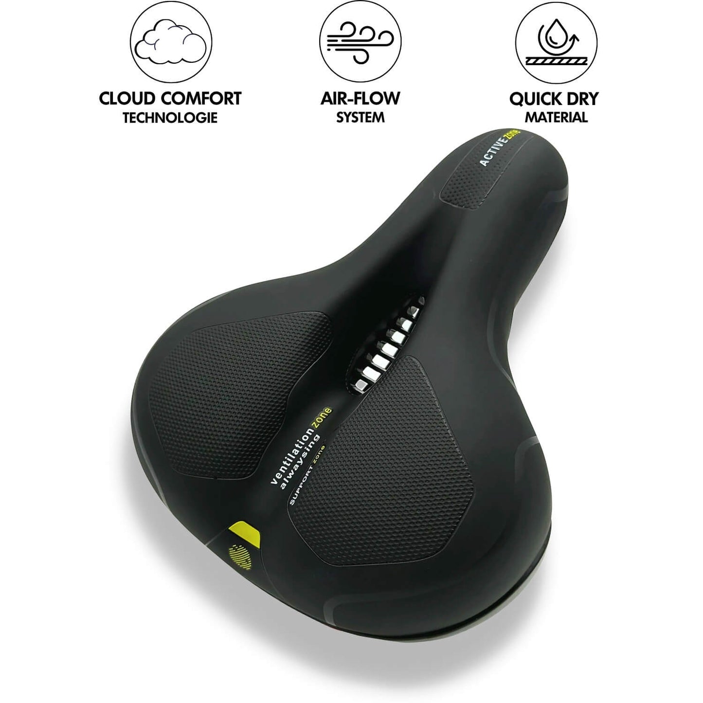 FietsComfort Pro - Ergonomisch Fietszadel voor Pijnloze Ritervaring