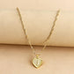 Amara - Elegante Gouden Hart Ketting