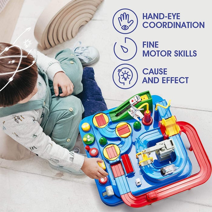 RescueTrack Adventure Set – Educatief Peuterspeelgoed