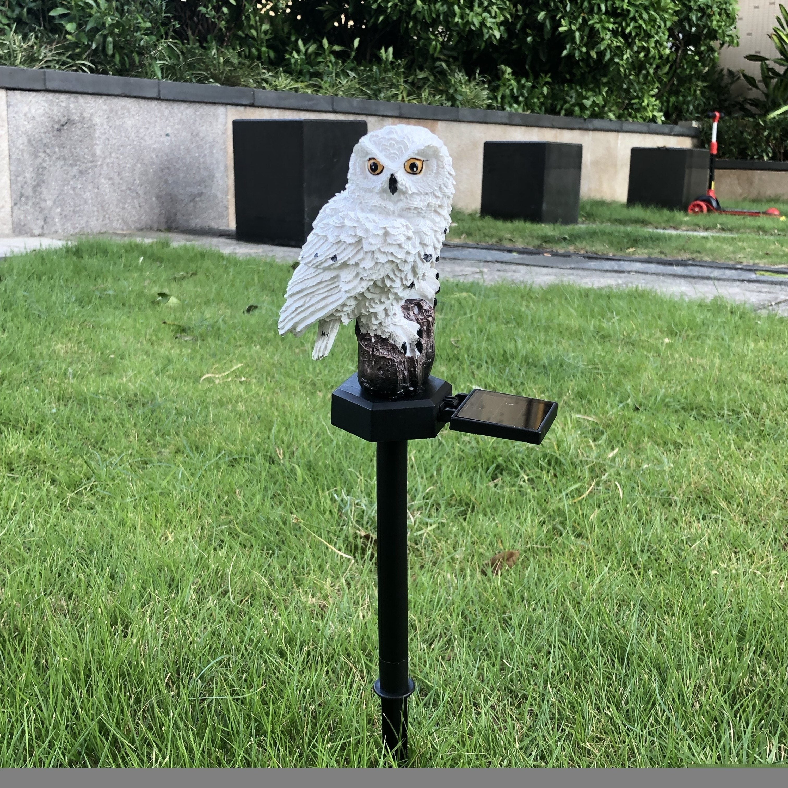 SolarOwl - Moderne LED Tuinlamp met Uniek Design