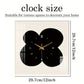 FloralTime Clock - Elegante Wandklok met Bloemen