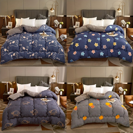 SherpaComfort – Luxe Fleece Deken met Cartoon Design