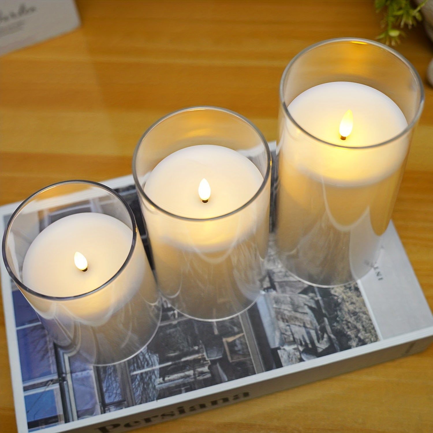 FlamelessGlow - Magische LED Kaarsen Set met Afstandsbediening