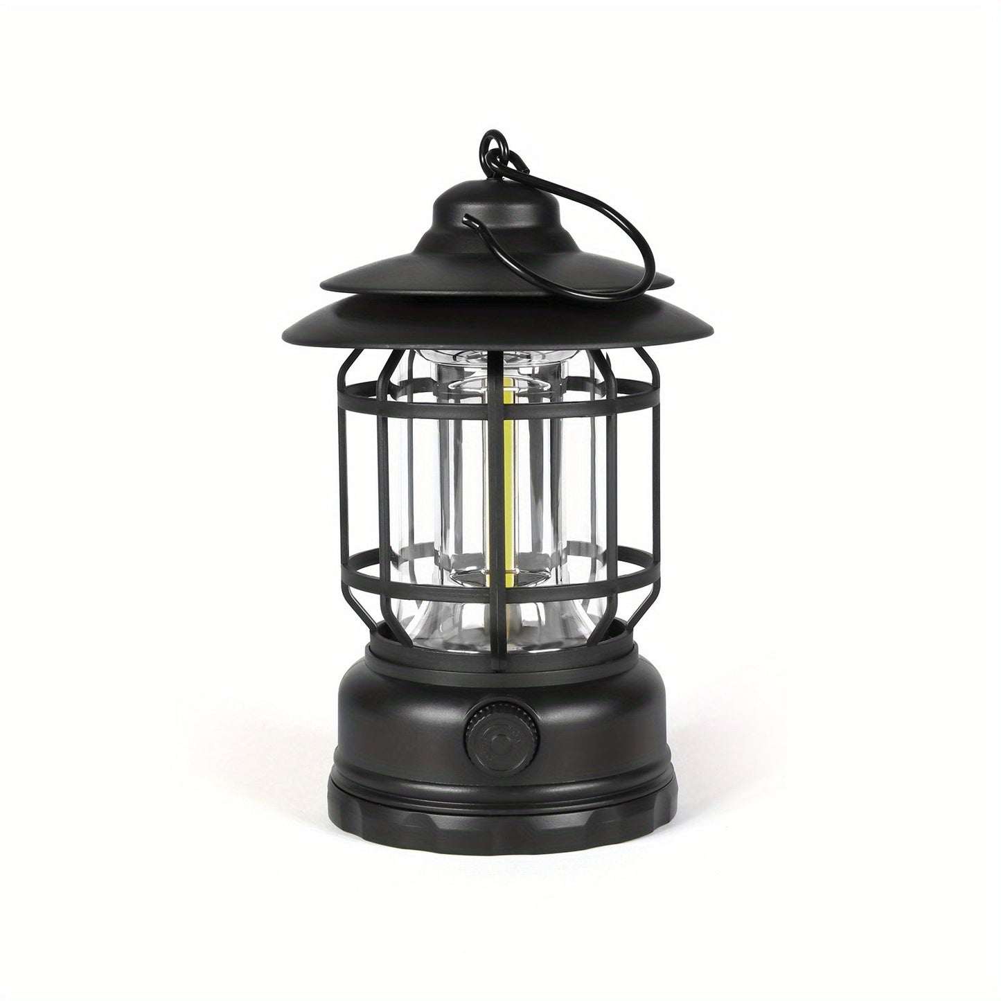 RetroGlow Lamp – Dimbare Oplaadbare LED Buitenverlichting