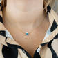 Shiny Nazar Necklace - Amira Collection