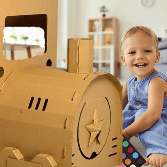 Montessori Creatief Kartonset - DIY Figuren Bouwen en Spelen