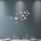 AcrylicButterfly - Luxe 3D Vlinder Spiegelklok