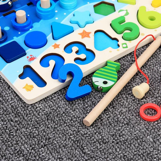 Wooden Montessori Board – Stimuleren van Cognitie