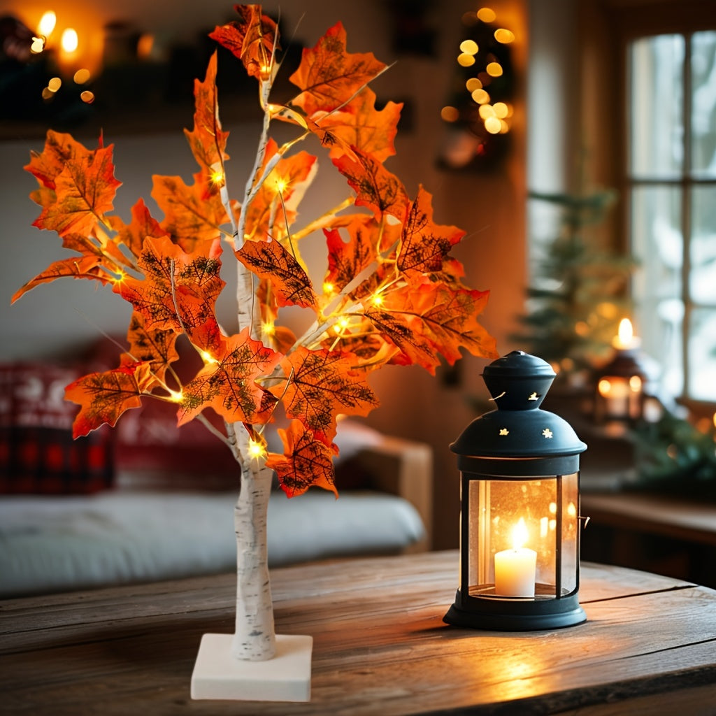 MapleGlow – LED Esdoornboom Tafellamp met USB