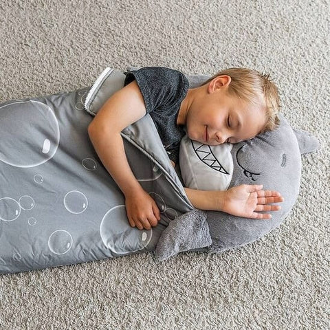 DreamNest Kinder Slaapzak - Stijlvolle Kinder Slaapzak met Kussen voor Elk Avontuur
