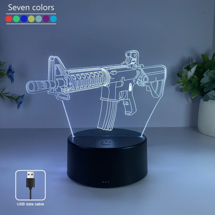GeoLume - 3D LED Bureaulamp met Touch