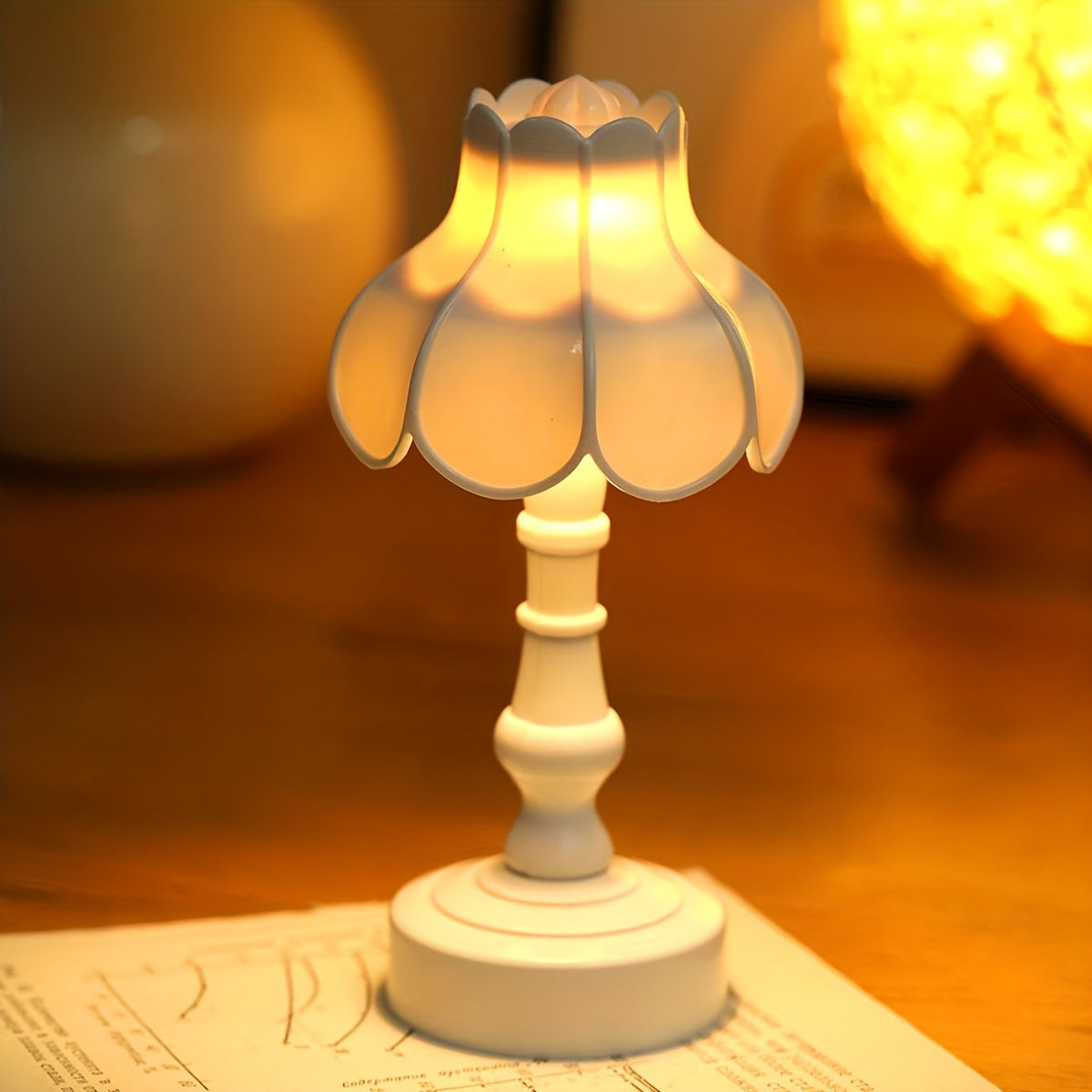 StarBloom Lamp – Bloemvormige Mini Bureaulamp