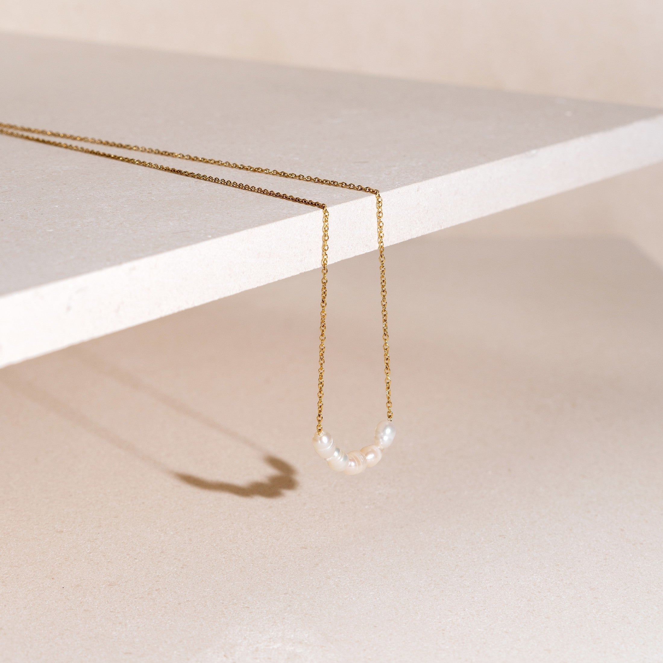 Elegante Celina Ketting met Luxe Zoetwaterparels