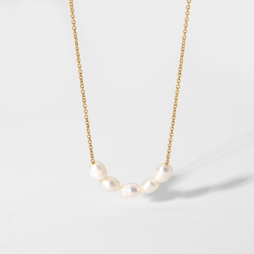 Elegante Celina Ketting met Luxe Zoetwaterparels