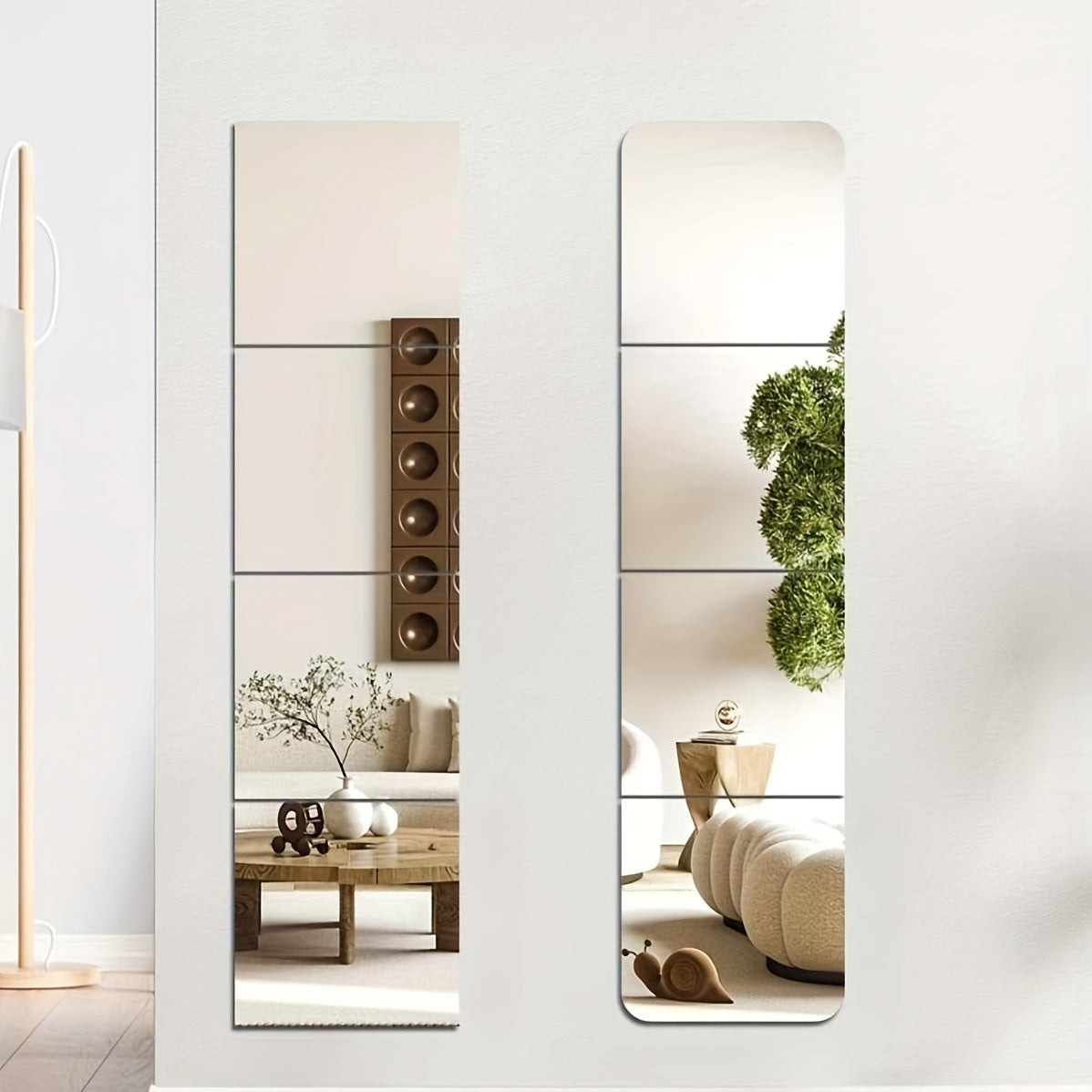 AcrylicSafe Mirrors Set – Stijlvolle en Breukvaste Spiegels