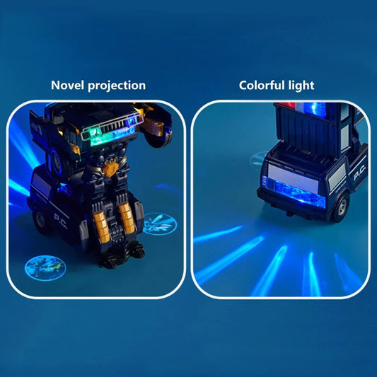 RoboPolice Speelgoed - Transformeerbare Politieauto en Robot voor Kinderen