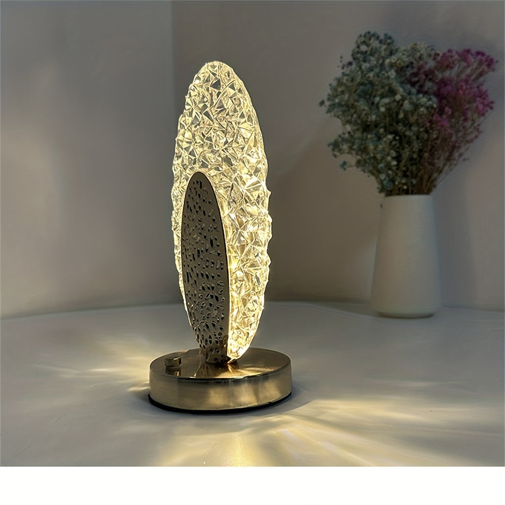 FeatherLamp - USB Touch Tafellamp met Uniek Veerontwerp