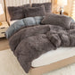 Ultrazachte Pluche Dekbedovertrek Set met Rits - Luxe & Comfort