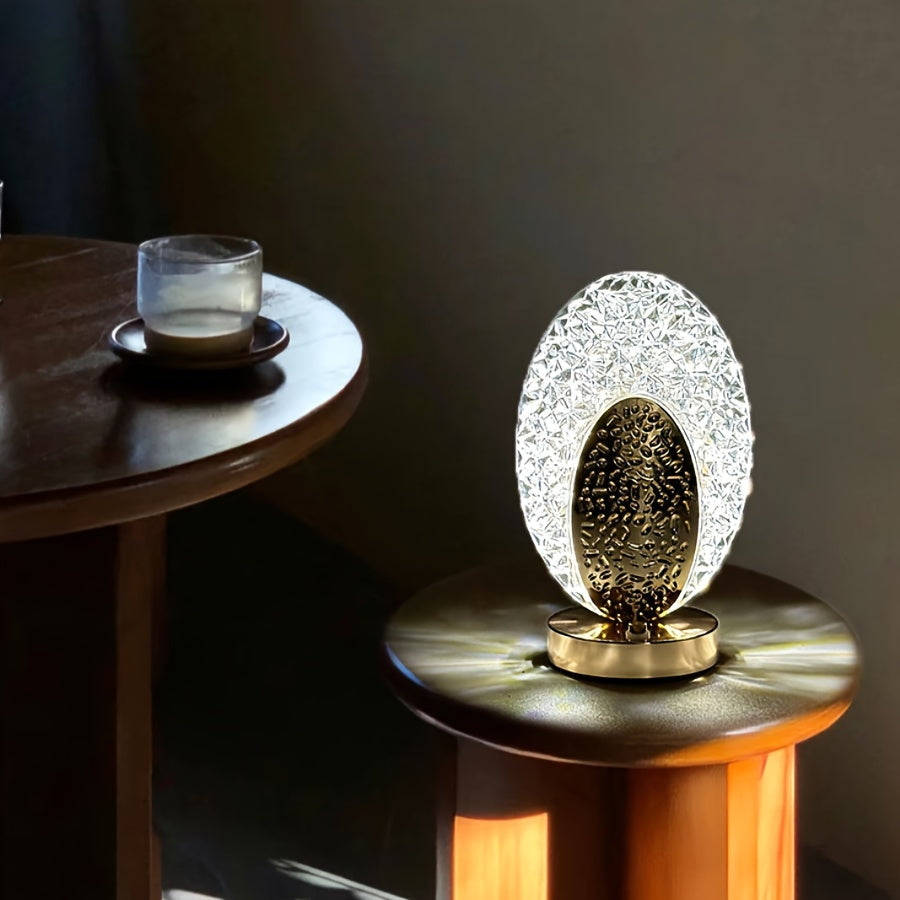 FeatherLamp - USB Touch Tafellamp met Uniek Veerontwerp