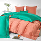 Dream Orange Green - Luxe Dekbedovertrekset voor Frisse Sfeer